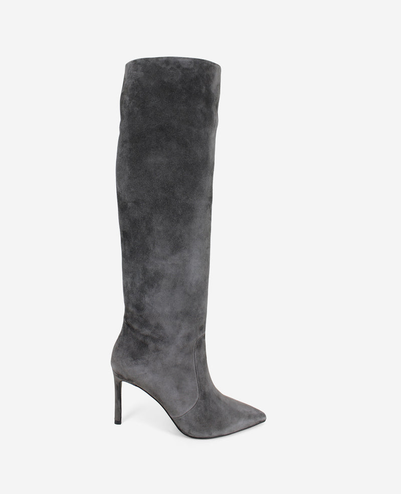Kenneth Cole - Yazzy Suede Tall Point Toe Boot WOMENS BOOT for Women