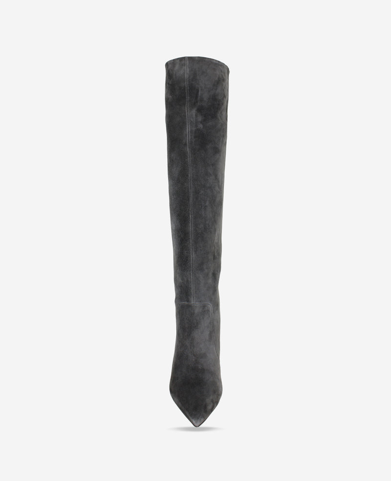 Kenneth Cole - Yazzy Suede Tall Point Toe Boot WOMENS BOOT for Women