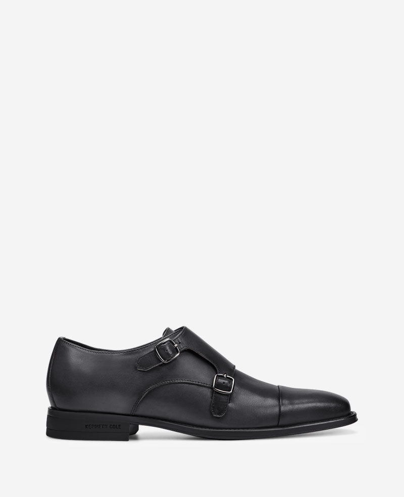 Kenneth Cole - Charles Double Monk Strap Cap Toe Oxford MENS SLIP-ON for Men