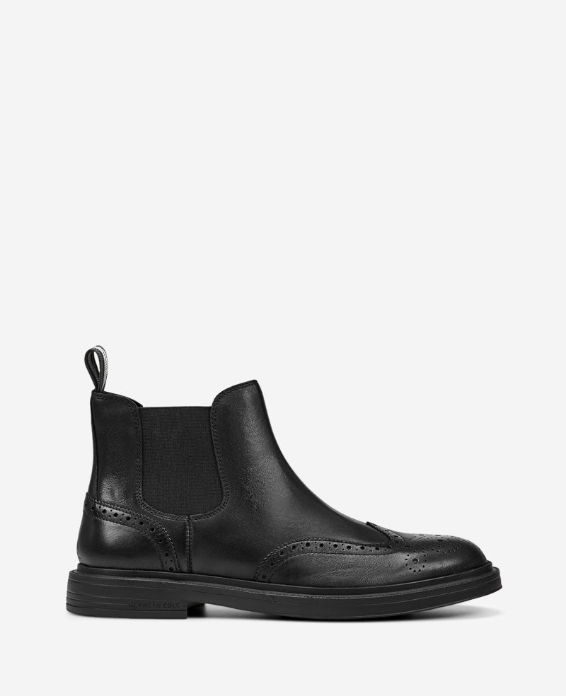 Kenneth Cole - Frank Double Gore Wingtip Chelsea Boot MENS BOOT for Men
