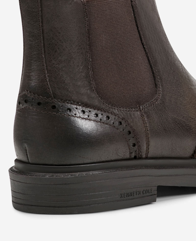 Kenneth Cole - Frank Double Gore Wingtip Chelsea Boot MENS BOOT for Men