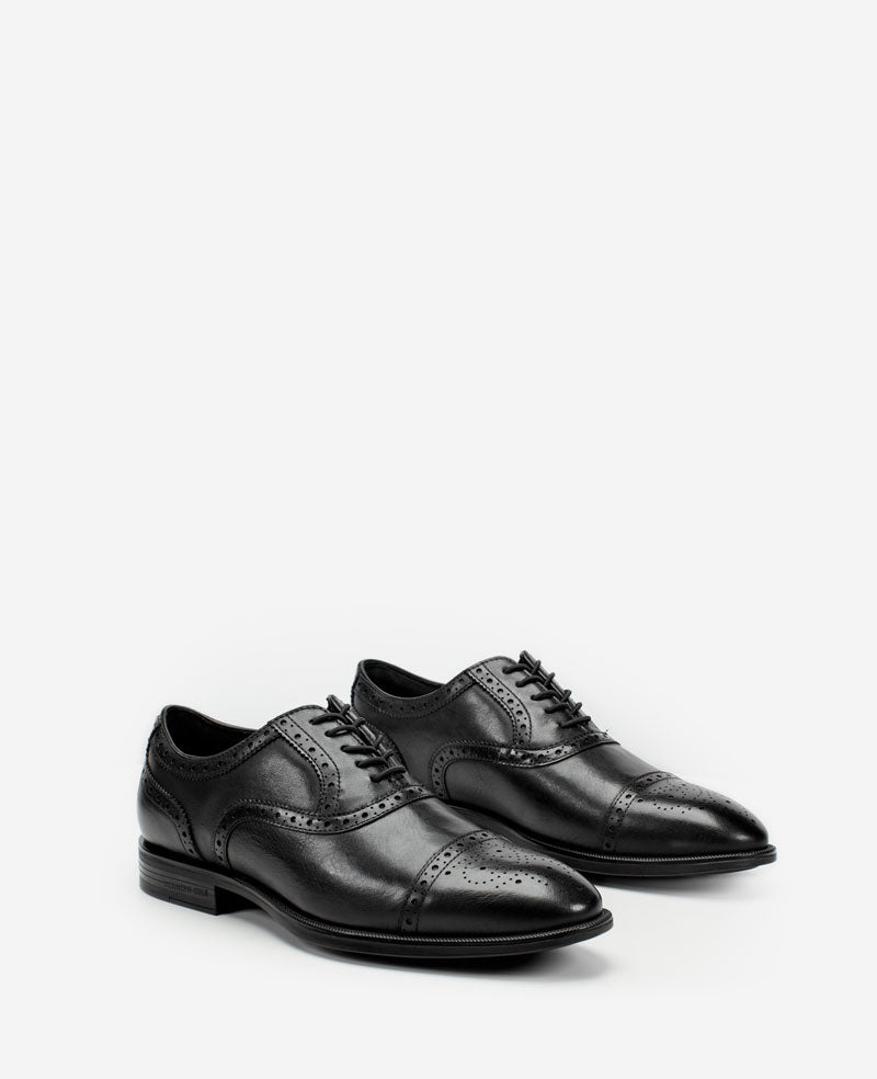 Kenneth Cole - Future Pod Medallion Cap Toe Lace up MENS LACE-UP for Men