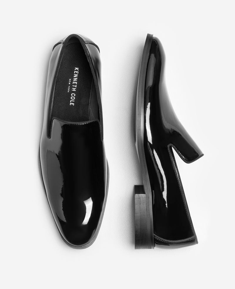 Kenneth Cole - Harry Patent Venetian Loafer MENS SLIP-ON for Men