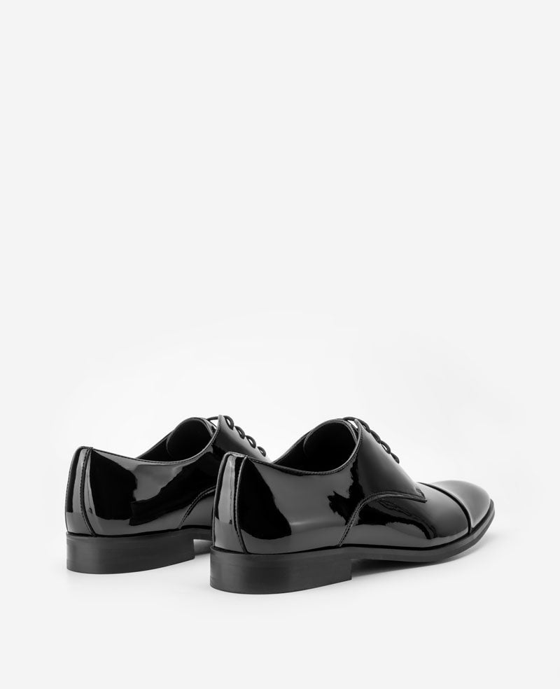 Kenneth Cole - Hezner Patent Cap Toe Oxford MENS LACE-UP for Men