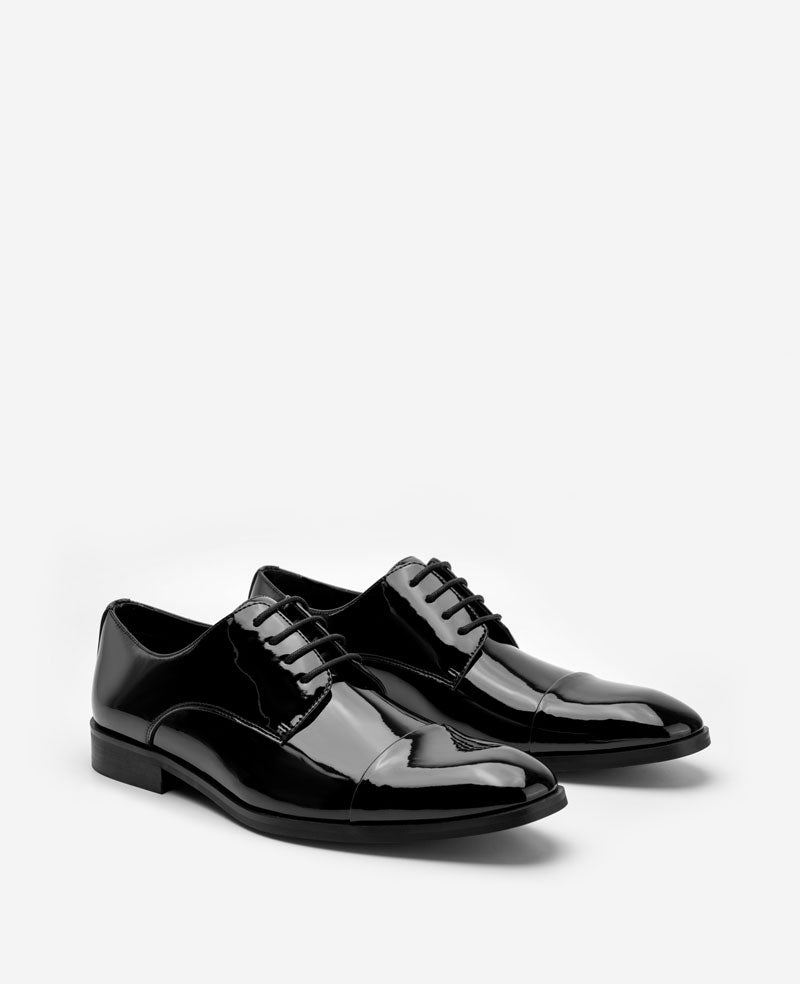 Kenneth Cole - Hezner Patent Cap Toe Oxford MENS LACE-UP for Men