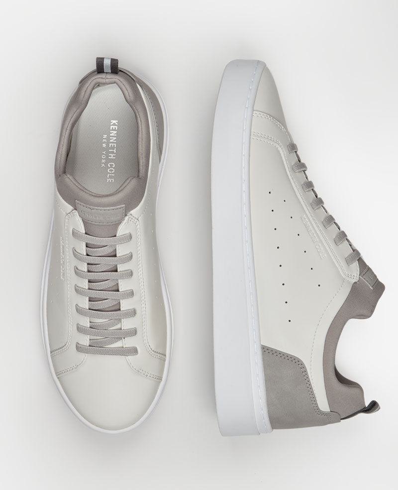 Nevel Slip On Sneaker | Men’s Off White Casual Shoe | KC
