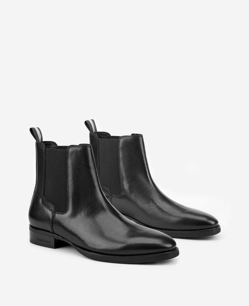 Kenneth Cole - Raymond Leather Chelsea Boot MENS BOOT for Men