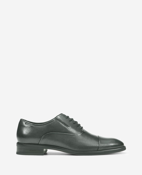 靴 CALEE oxford boots Chelsea Cap-Toe Oxford Shoe in Dark Oak Antique Calfskin | Shop