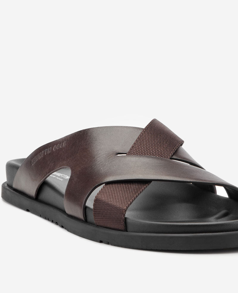 Kenneth Cole - Wassen Leather Sandal MENS SANDAL for Men