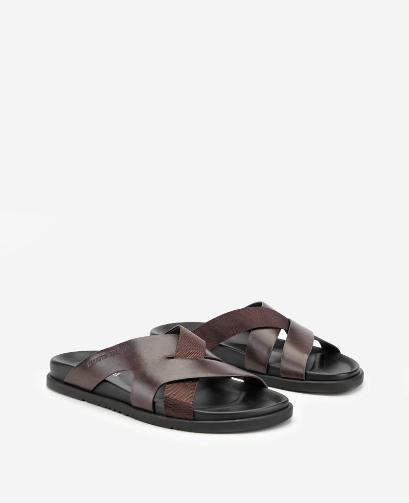 Kenneth Cole - Wassen Leather Sandal MENS SANDAL for Men