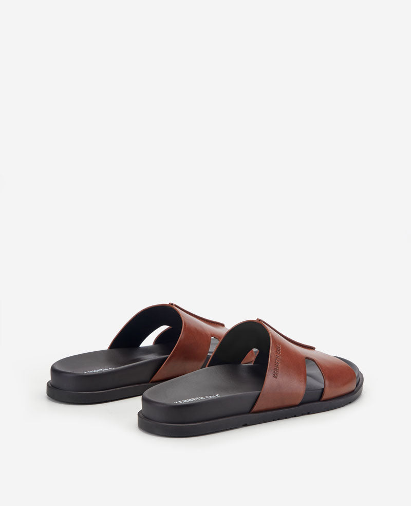 Kenneth Cole - Willy Leather Sandal MENS SANDAL for Men