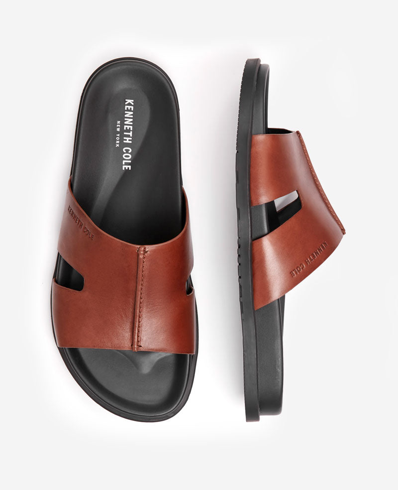 Kenneth Cole - Willy Leather Sandal MENS SANDAL for Men
