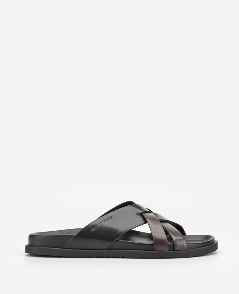 Kenneth Cole - Wooper Leather Sandal MENS SANDAL for Men 