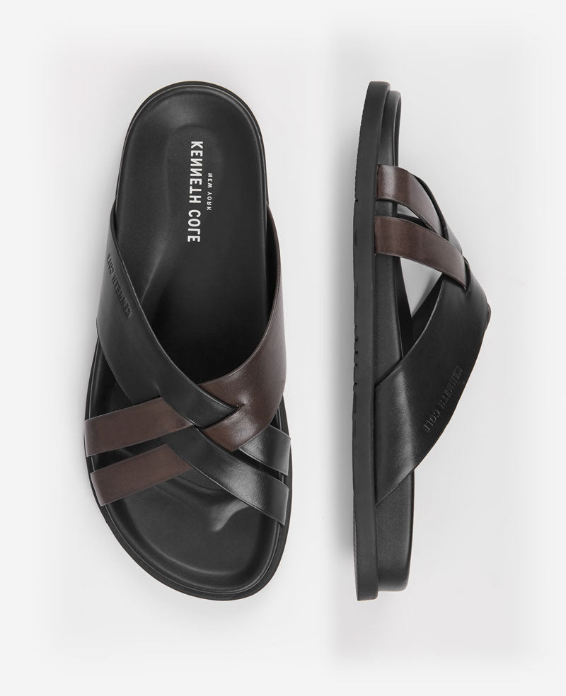 Kenneth Cole - Wooper Leather Sandal MENS SANDAL for Men