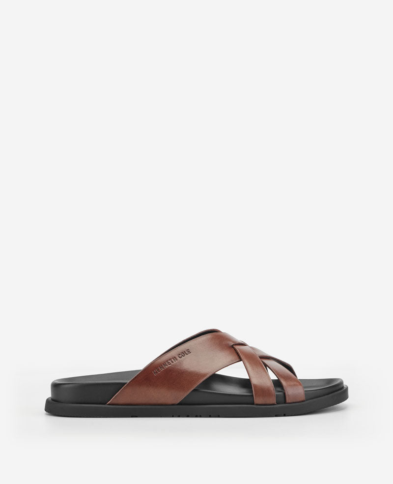 Kenneth Cole - Wooper Leather Sandal MENS SANDAL for Men