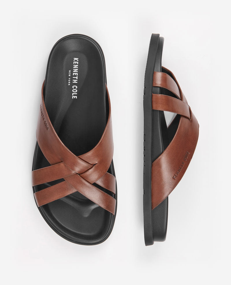 Kenneth Cole - Wooper Leather Sandal MENS SANDAL for Men