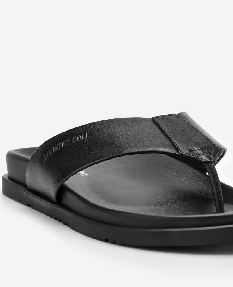 Kenneth Cole - Worly Leather Sandal MENS SANDAL for Men