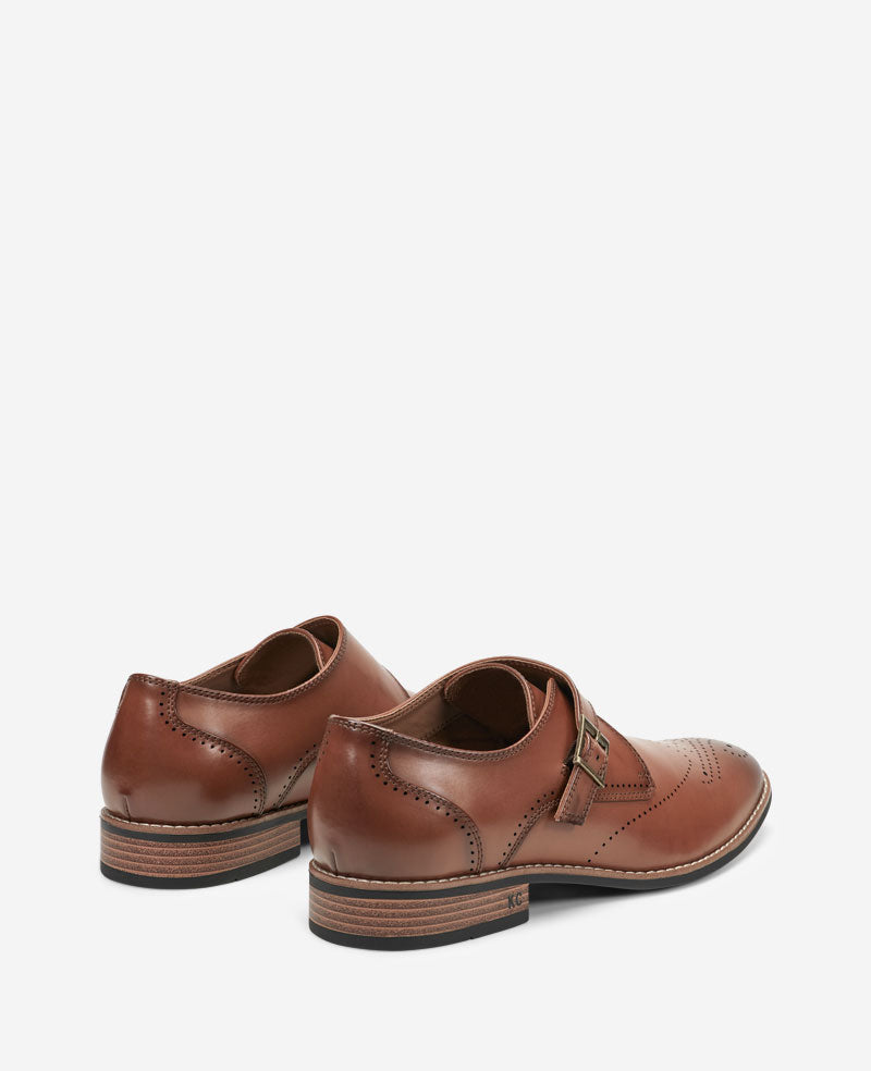 REACTION - Cheer Brogue Single Monk Strap REACTION - Cheer Brogue Single Monk Strap
