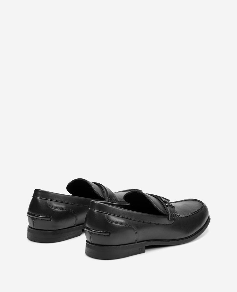Kenneth Cole Reaction Estate Belt Oxford 8.5 Men's Black Kenneth Cole Reaction Estate Belt Oxford 8.5 Men's Black