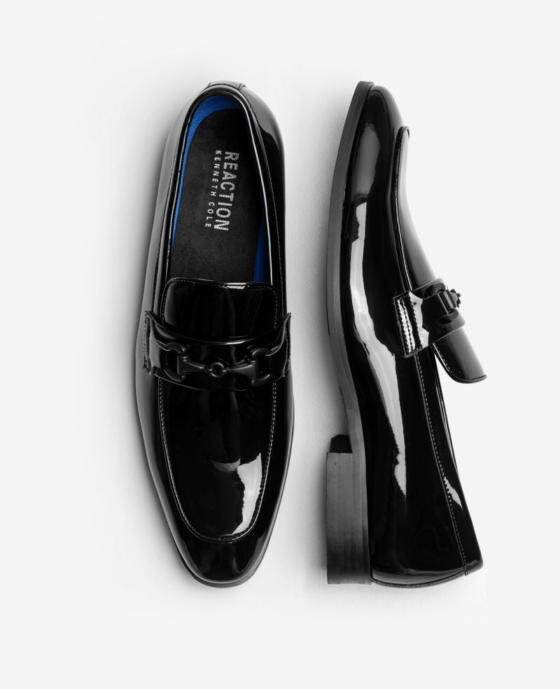 Kenneth Cole - REACTION - Hamel Patent Bit Loafer MENS SLIP-ON for Men