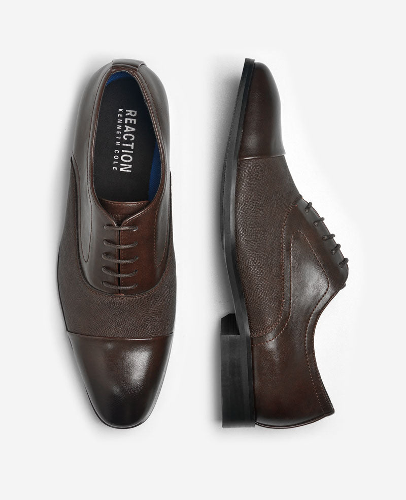 Kenneth Cole - REACTION - Hector Cap Toe Oxford MENS LACE-UP for Men