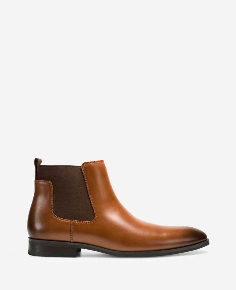 Kenneth Cole Men's Hulard Chelsea Boot - Brown - Casual Boots - 9 Kenneth Cole Men's Hulard Chelsea Boot - Brown - Casual Boots - 9