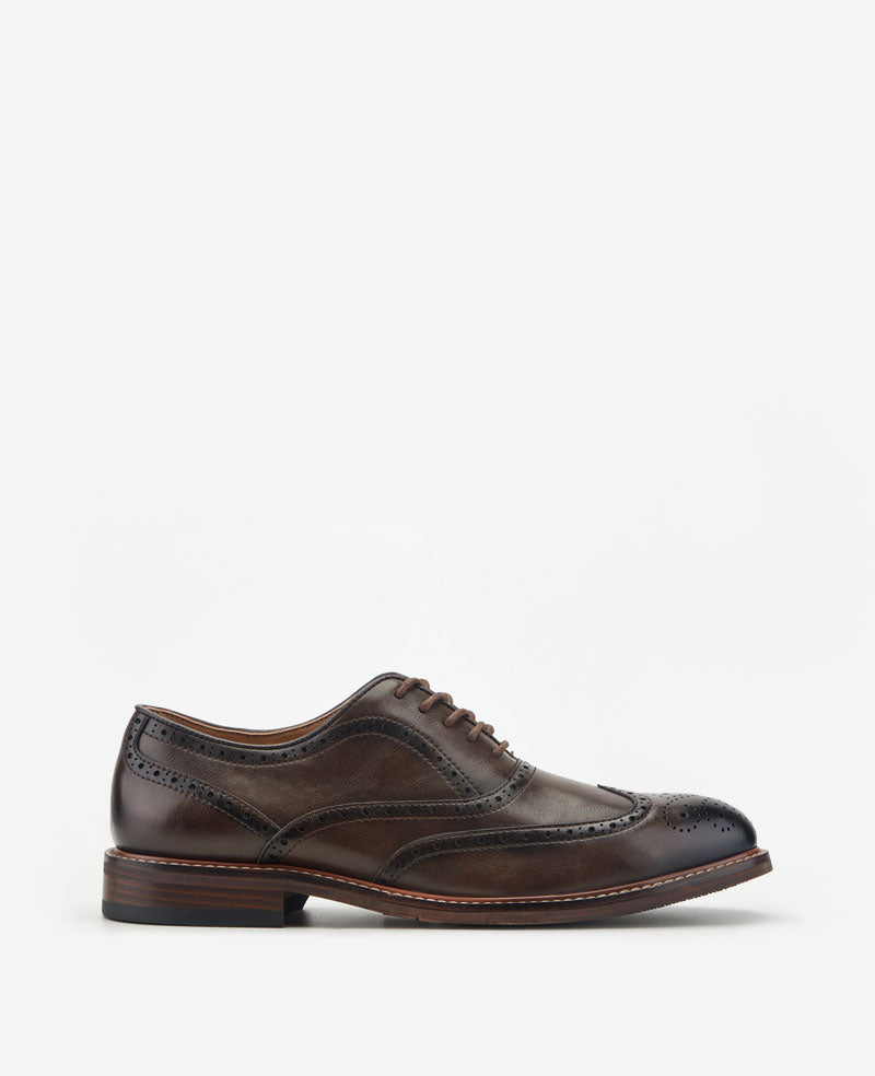 Kenneth Cole - REACTION - Lance Wingtip Brogue Oxford MENS LACE-UP for Men 