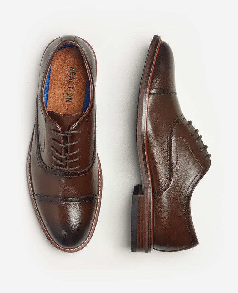 Kenneth Cole - REACTION - Lawstin Cap Toe Oxford MENS LACE-UP for Men