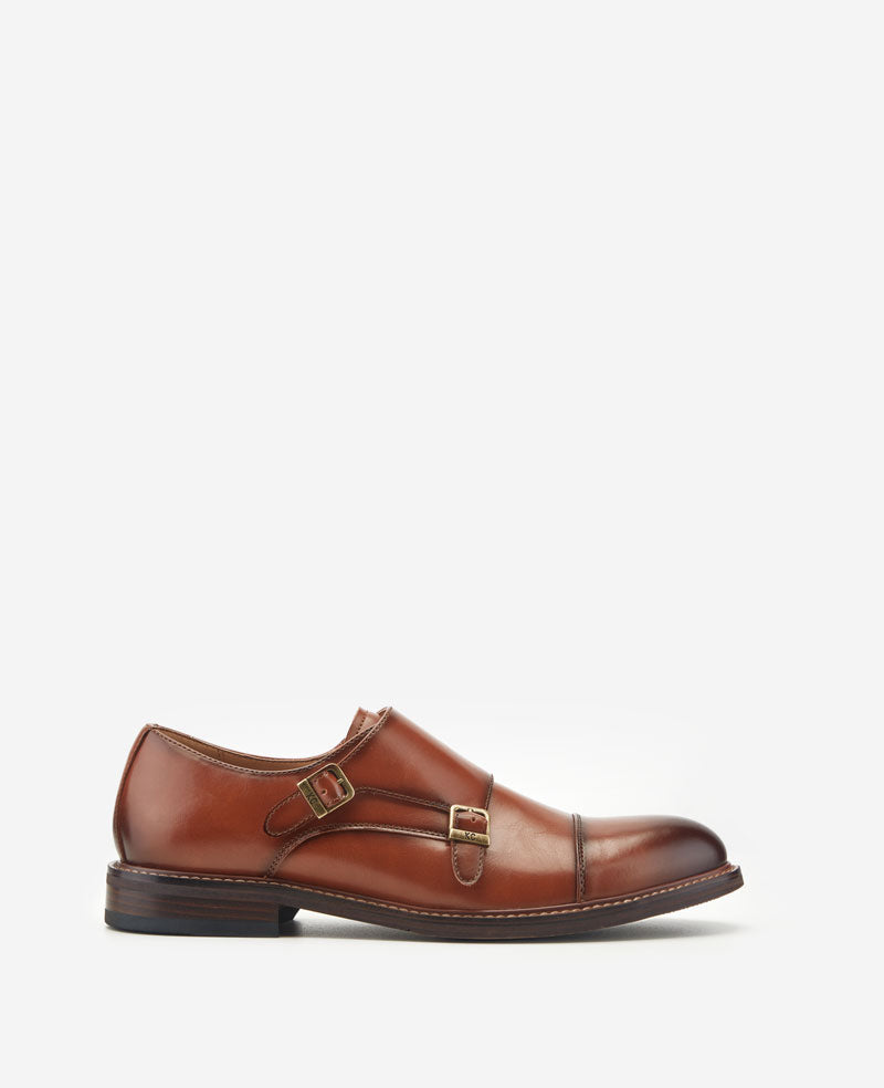 Kenneth Cole - REACTION - Leland Monk Strap Cap Toe Oxford MENS SLIP-ON for Men
