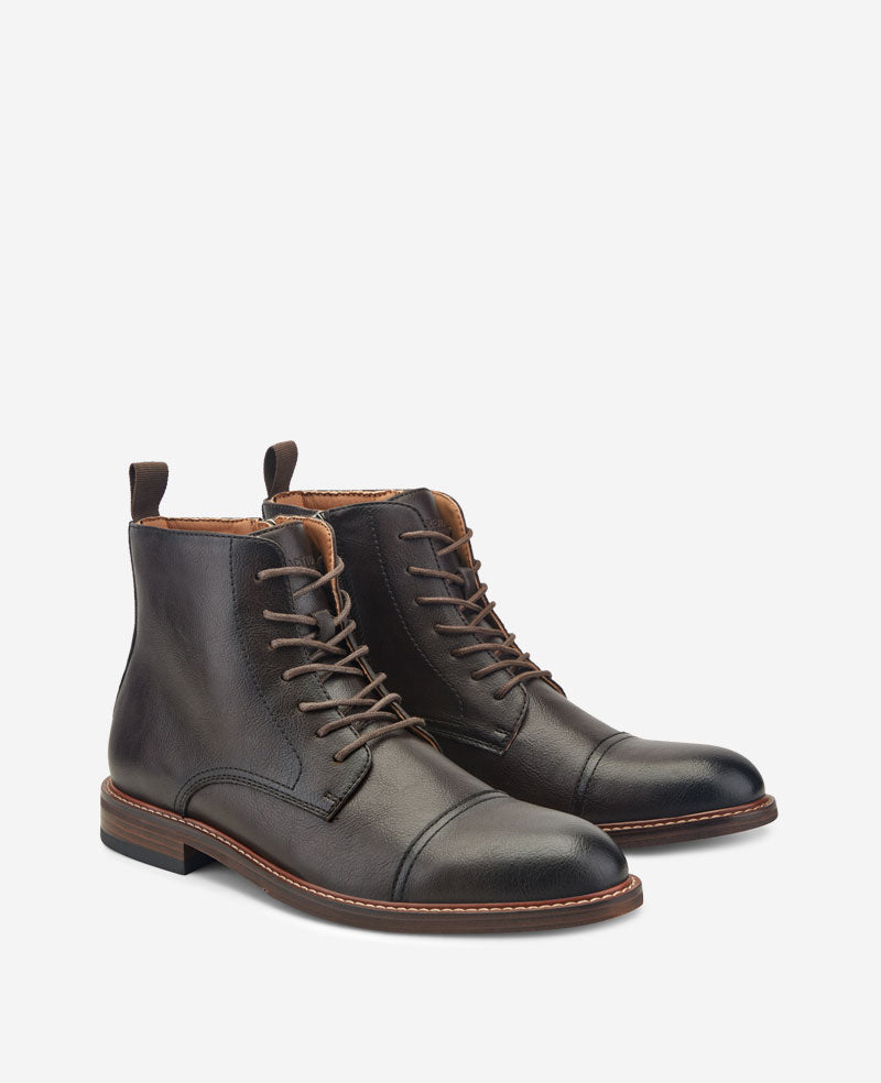 Kenneth Cole Lowen Men's Boot Dark Brown : 8.5 M