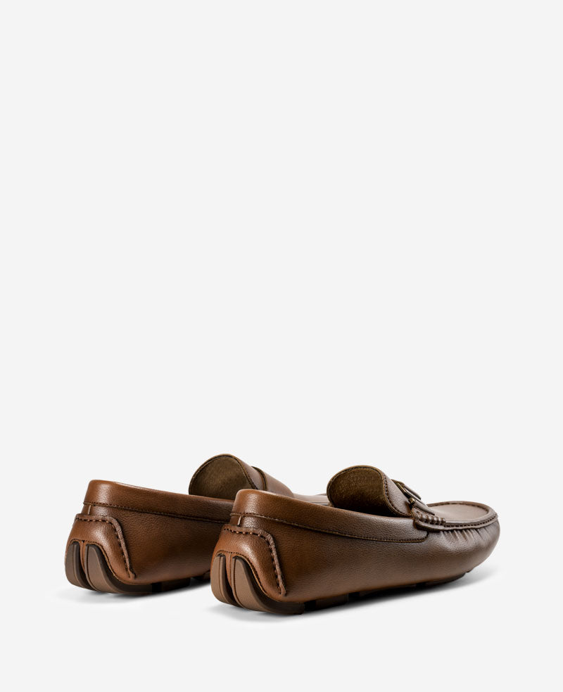 Kenneth Cole REACTION Hit The Brick Slip-On Loafer da Uomo, Marrone, 42 EU Kenneth Cole REACTION Hit The Brick Slip-On Loafer da Uomo, Marrone, 42 EU