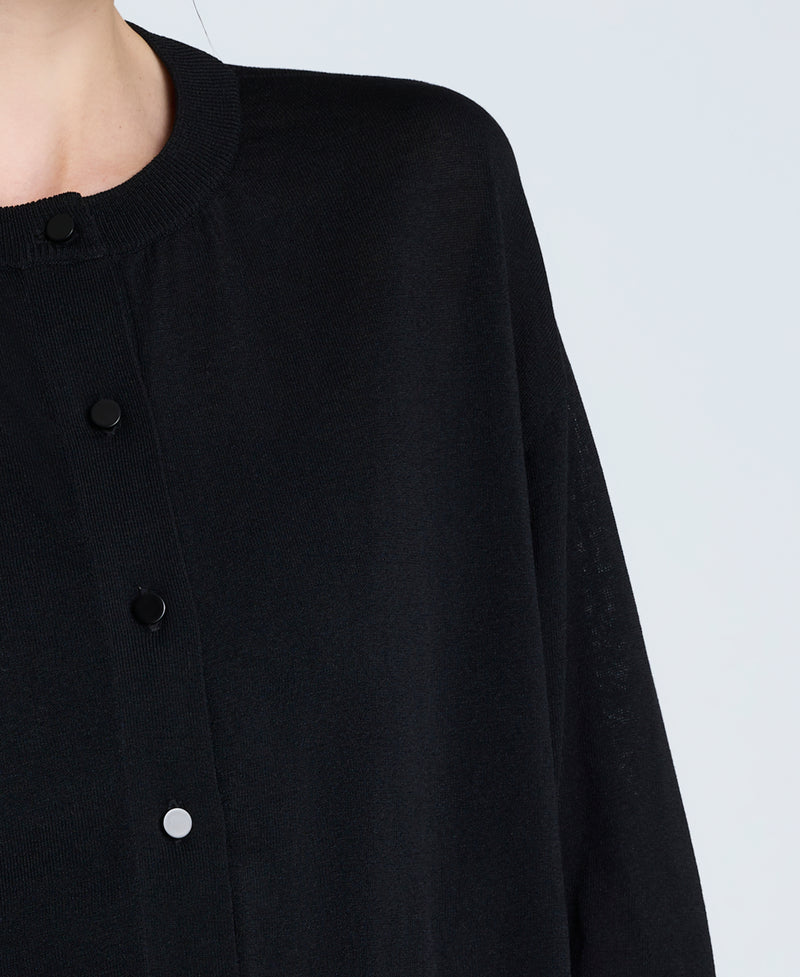 Kenneth Cole - Long Sleeve Button Front Cardigan  for Women