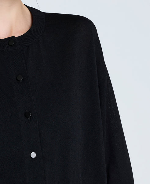 Long Sleeve Button Front Cardigan