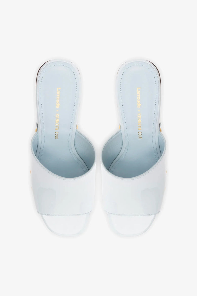 Kenneth Cole - Larroudé x Kenneth Cole: Mule Maya Patent Leather Mule