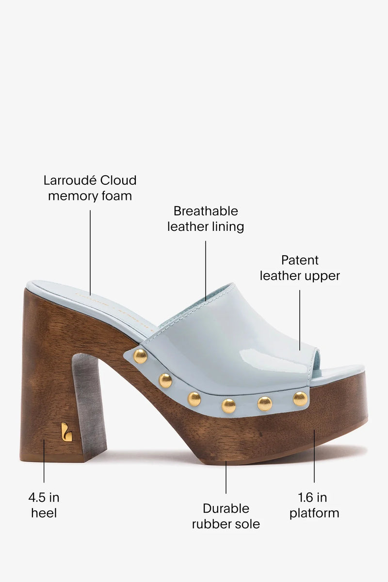 Kenneth Cole - Larroudé x Kenneth Cole: Mule Maya Patent Leather Mule
