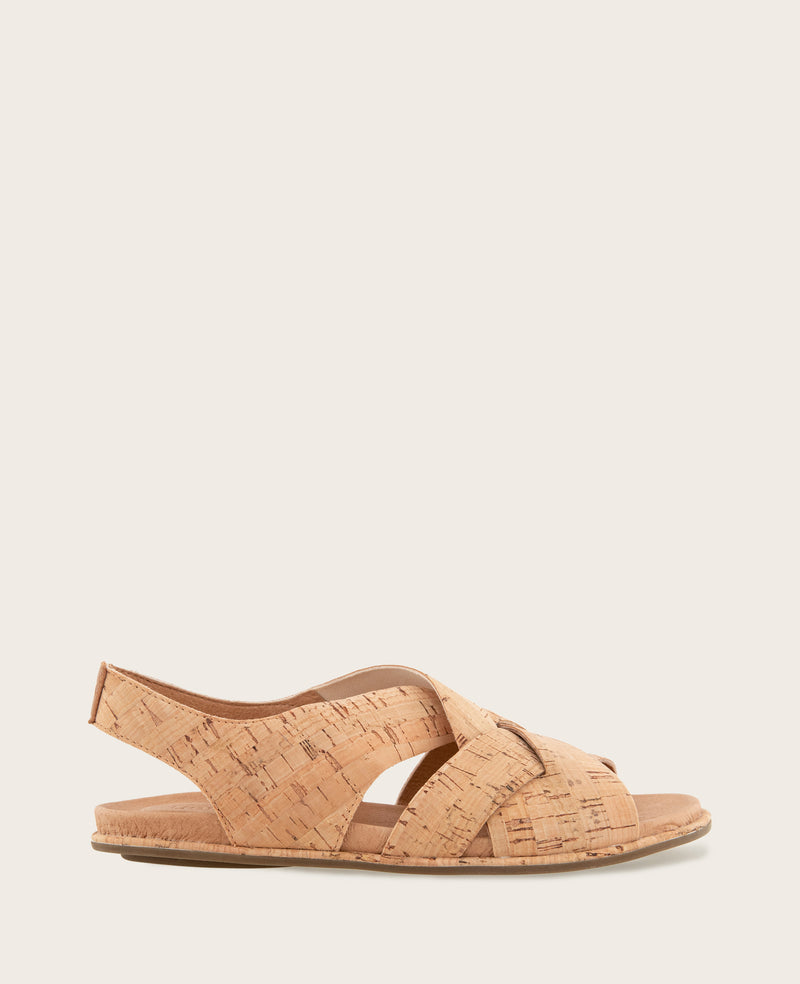Kenneth Cole - GENTLE SOULS - Laken Cork Oversize Weave Sandal WOMENS SANDAL for Women