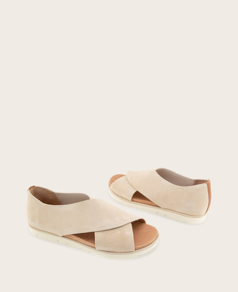 Kenneth Cole - GENTLE SOULS - Leslie X Band Leather Tread Sole Sandal WOMENS SANDAL for Women