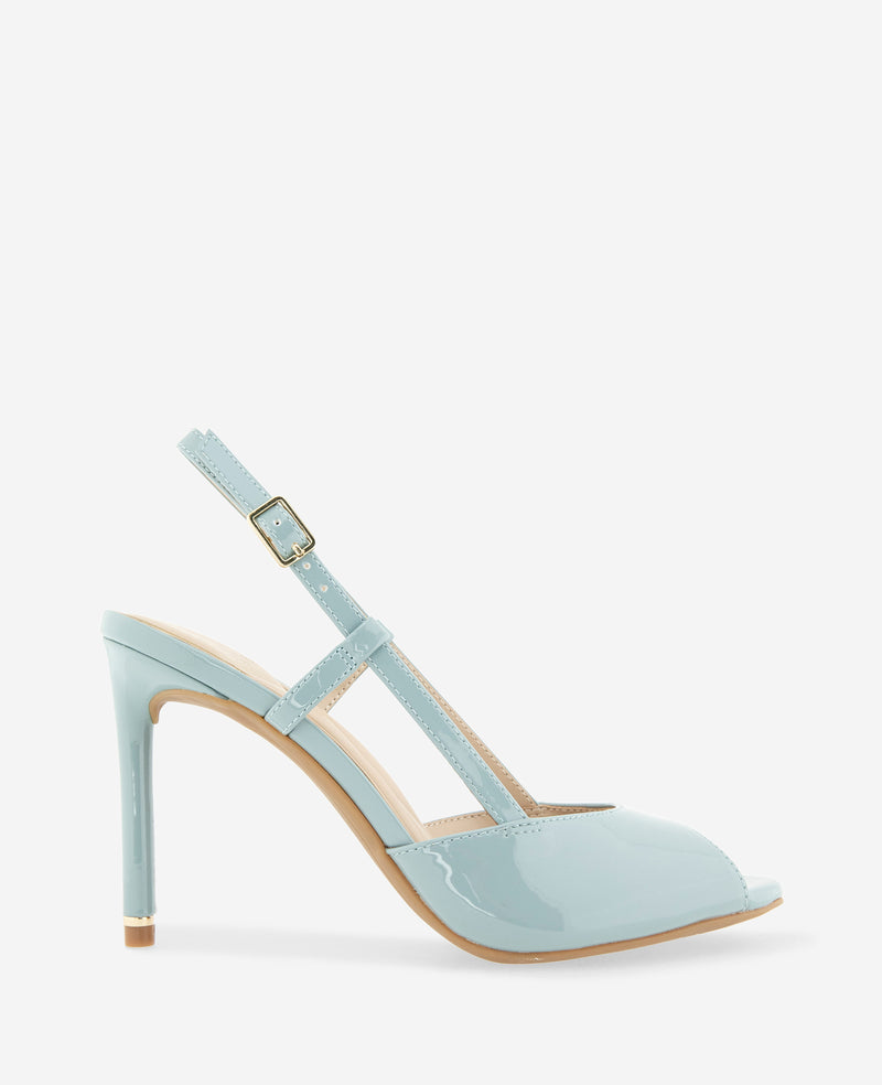 Kenneth Cole - Londyn Patent Peep Toe Heel WOMENS HEELS for Women