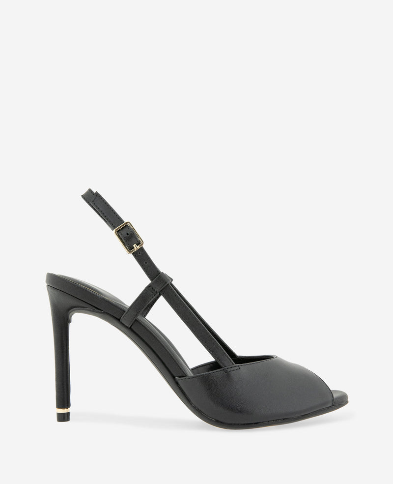 Kenneth Cole - Londyn Leather Peep Toe Heel WOMENS HEELS for Women