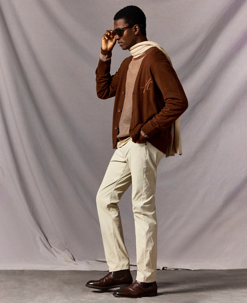 Kenneth Cole - Logo Cardigan MENS SWEATER for Men