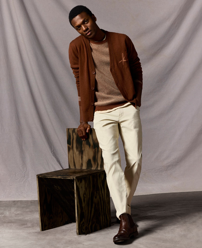 Kenneth Cole - Logo Cardigan MENS SWEATER for Men