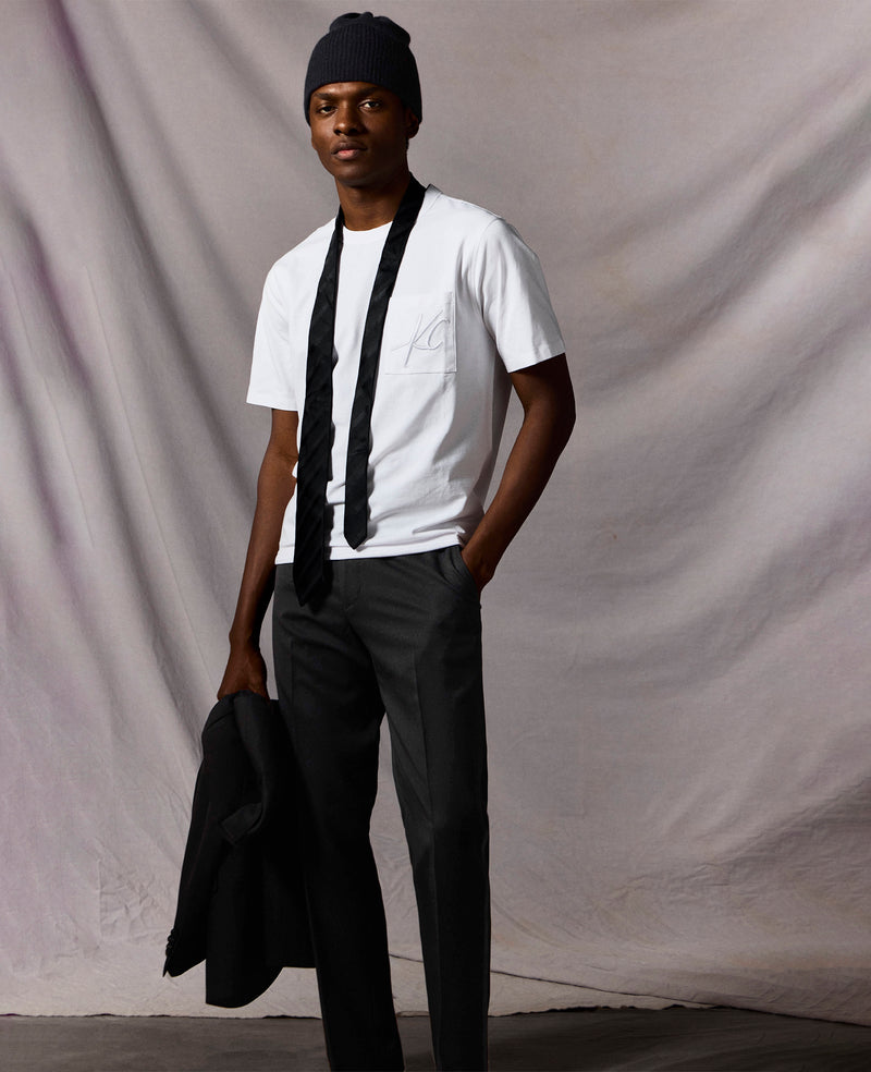 Kenneth Cole - Crew Tee with Pocket MENS SHIRT for Men