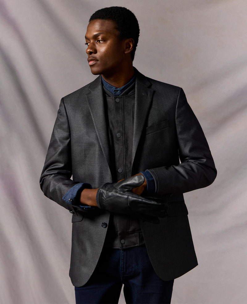 Kenneth Cole - Varsity Bomber Jacket MENS JACKET for Men