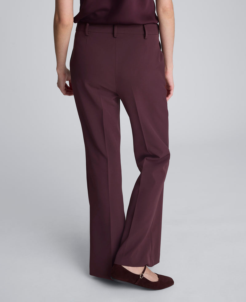 Kenneth Cole - Luxe Twill Flare Leg Pant WOMENS PANTS for Women