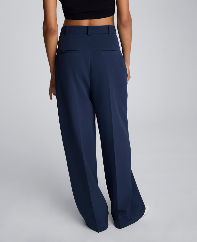 Luxe Twill Wide Leg Pant