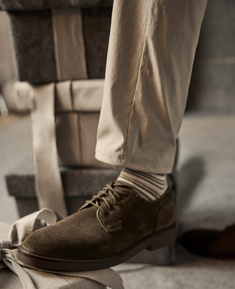 Kenneth Cole Men's Winston Lace-Up Derby - Dark Brown Suede - 13 Kenneth Cole Men's Winston Lace-Up Derby - Dark Brown Suede - 13
