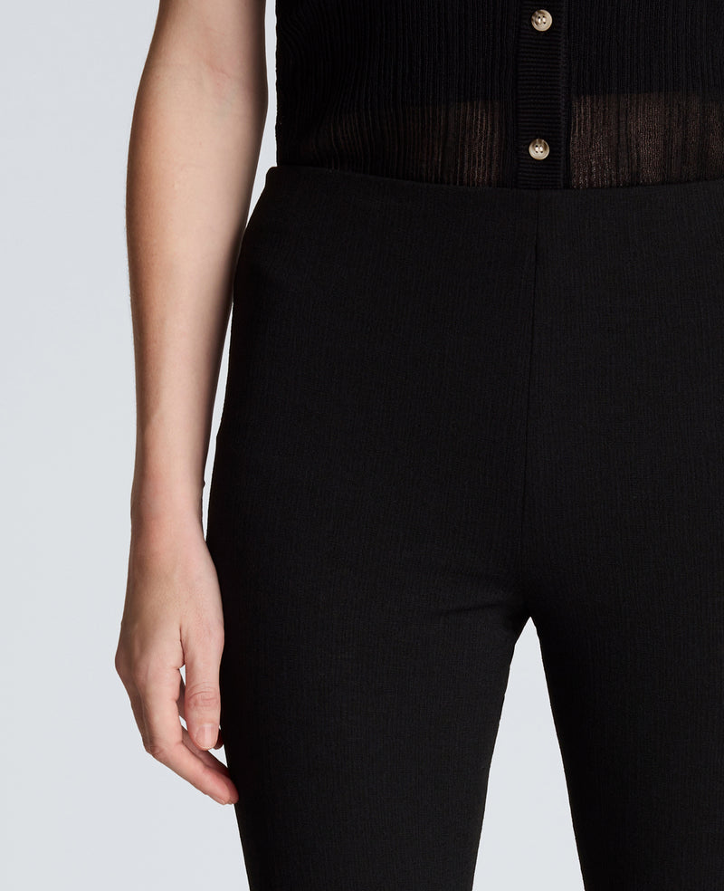 Kenneth Cole - Textured Knit Pull On Flare Pant with Inner Short WOMENS PANTS for Women