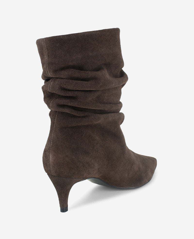 Kenneth Cole - Marsha Suede Kitten Heel Bootie WOMENS BOOT for Women