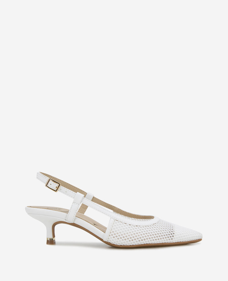 kenneth cole Martha Patent Slingback Kitten Heel 2025 Clothing