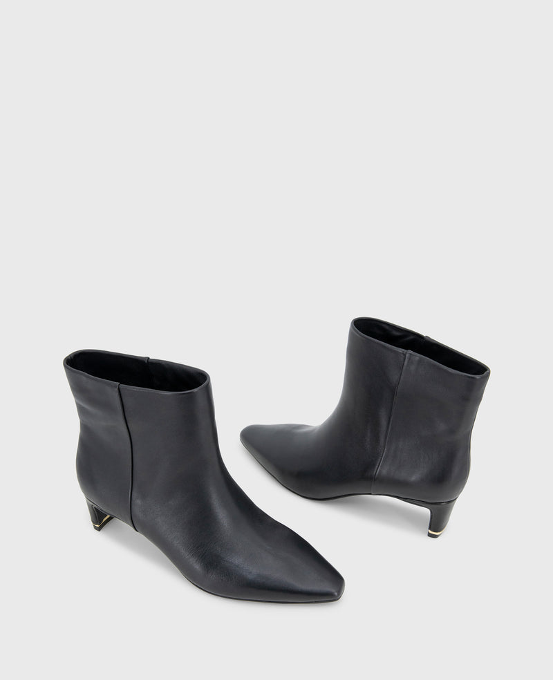 Kenneth Cole - Miranda Leather Heel Bootie WOMENS BOOT for Women